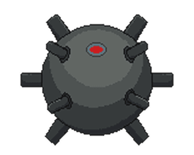 Bomb obstacle sprite