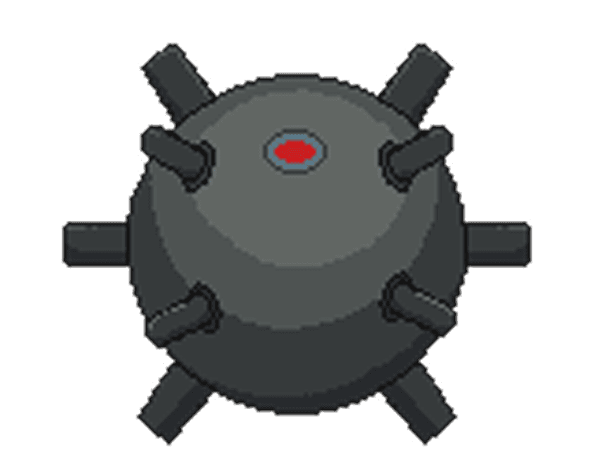 Bomb obstacle sprite